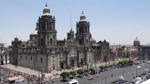 de kathedraal aan de Zócalo