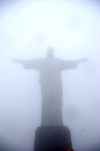 mist op de Corcovado