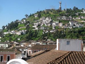 uitzicht op La Virgen